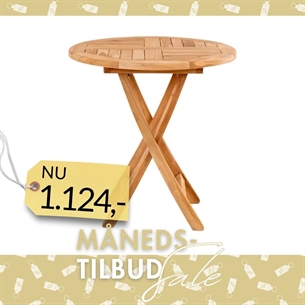 Oviedo havebord - Ø 70 cm.